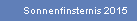 Sonnenfinsternis 2015